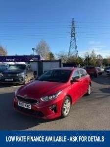 A 2019 KIA CEED 1.0 T-GDi ECO 2 FIVE DOOR 120 BHP A 2019 KIA CEED 1.0 T-GDi ECO 2 FIVE DOOR 120 BHP