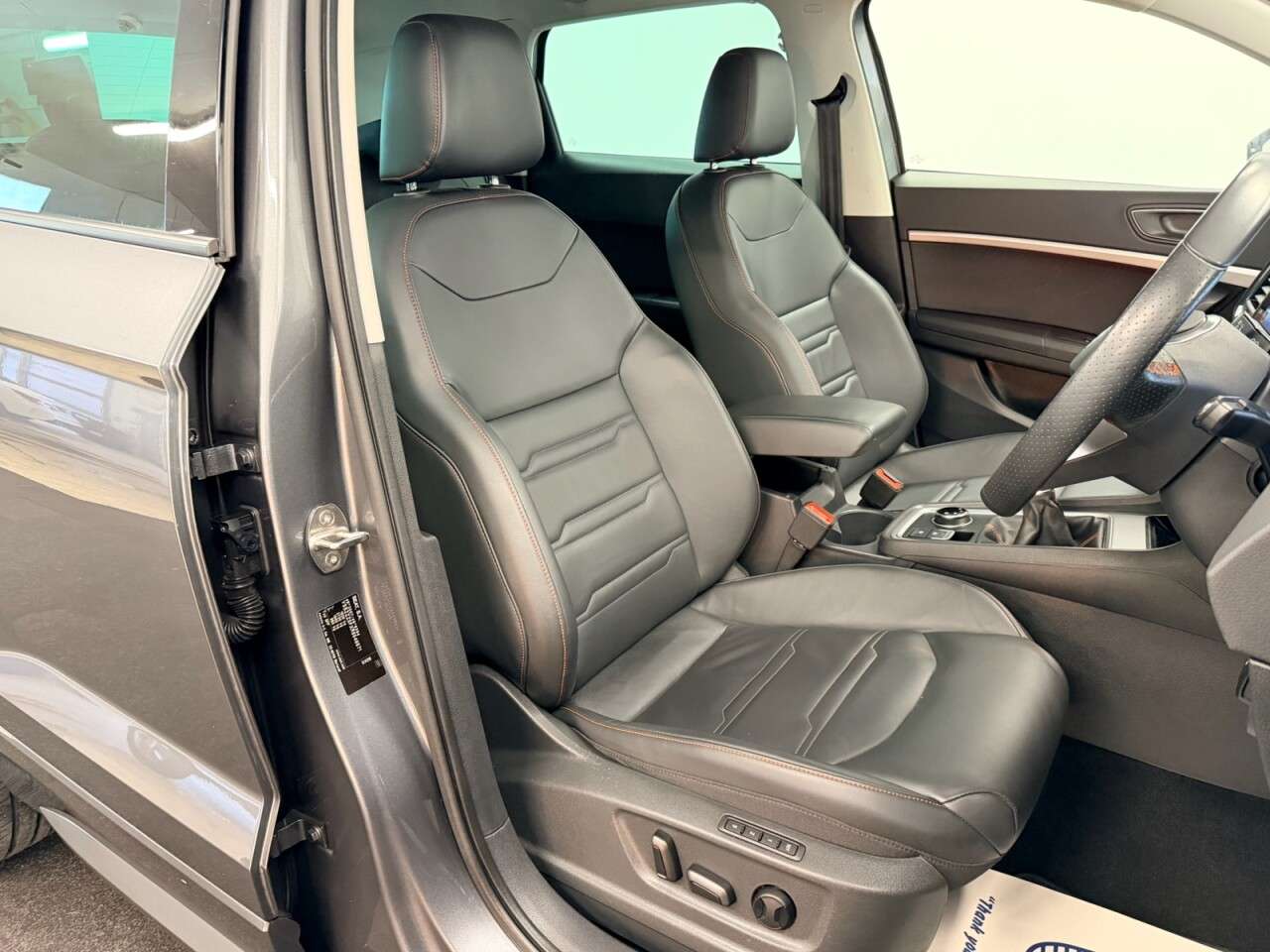 A 2024 SEAT ATECA 1.5 TSI EVO FR SPORT 150 BHP + SAT NAV + HEATED LEATHER PARKING SENSORS, 19 A 2024 SEAT ATECA 1.5 TSI EVO FR SPORT 150 BHP + SAT NAV + HEATED LEATHER PARKING SENSORS, 19