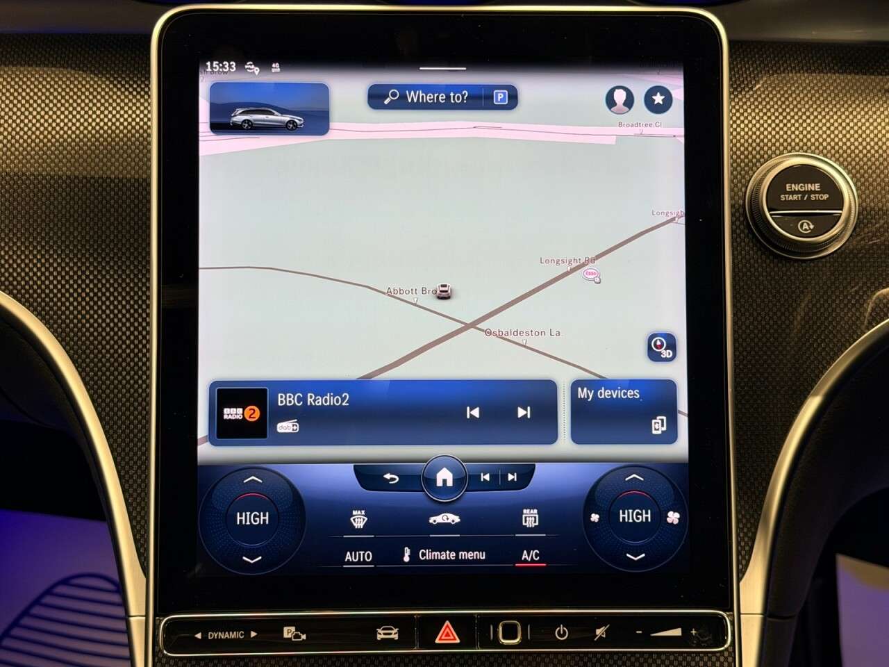 A 2022 MERCEDES-BENZ C CLASS ESTATE C200h MHEV AMG LINE HYBRID G-TRONIC+ 205 BHP + SAT NAV + HEATED LEATHER SIX A 2022 MERCEDES-BENZ C CLASS ESTATE C200h MHEV AMG LINE HYBRID G-TRONIC+ 205 BHP + SAT NAV + HEATED LEATHER SIX