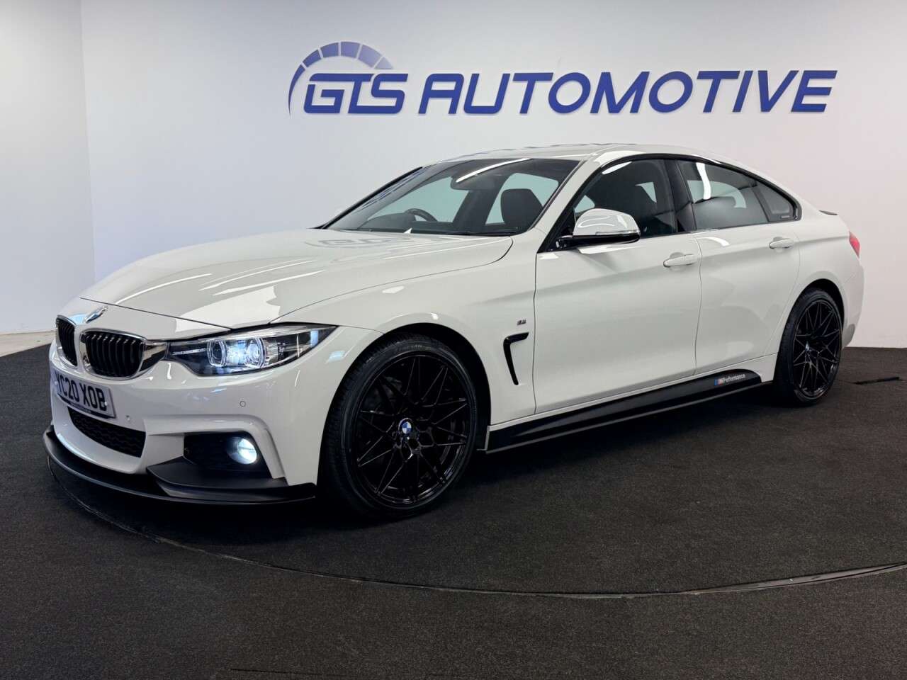 A 2020 BMW 4 SERIES GRAN COUPE 420i M-SPORT 185 BHP + SAT NAV + HEATED LEATHER + M-PERFORMANCE KIT SIX MON A 2020 BMW 4 SERIES GRAN COUPE 420i M-SPORT 185 BHP + SAT NAV + HEATED LEATHER + M-PERFORMANCE KIT SIX MON