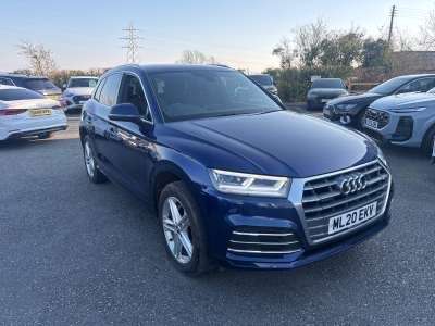 A 2020 AUDI Q5 2.0 TDI 40 S-LINE S-TRONIC AUTO QUATTRO 190 BHP A 2020 AUDI Q5 2.0 TDI 40 S-LINE S-TRONIC AUTO QUATTRO 190 BHP