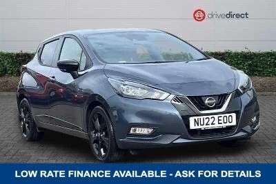 A 2022 NISSAN MICRA 1.0 IG-T N-SPORT FIVE DOOR 95 BHP + REAR CAMERA A 2022 NISSAN MICRA 1.0 IG-T N-SPORT FIVE DOOR 95 BHP + REAR CAMERA