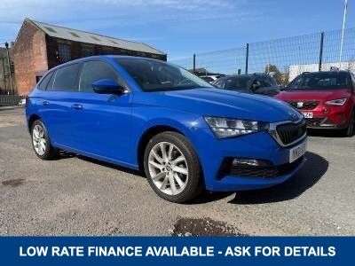 A 2021 SKODA SCALA 1.0 TSI SE L FIVE DOOR 95 BHP + SAT NAV A 2021 SKODA SCALA 1.0 TSI SE L FIVE DOOR 95 BHP + SAT NAV