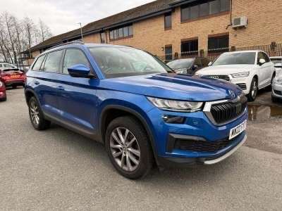 A 2022 SKODA KODIAQ 1.5 TSI ACT SE DSG AUTO 150 BHP 5 SEATS A 2022 SKODA KODIAQ 1.5 TSI ACT SE DSG AUTO 150 BHP 5 SEATS