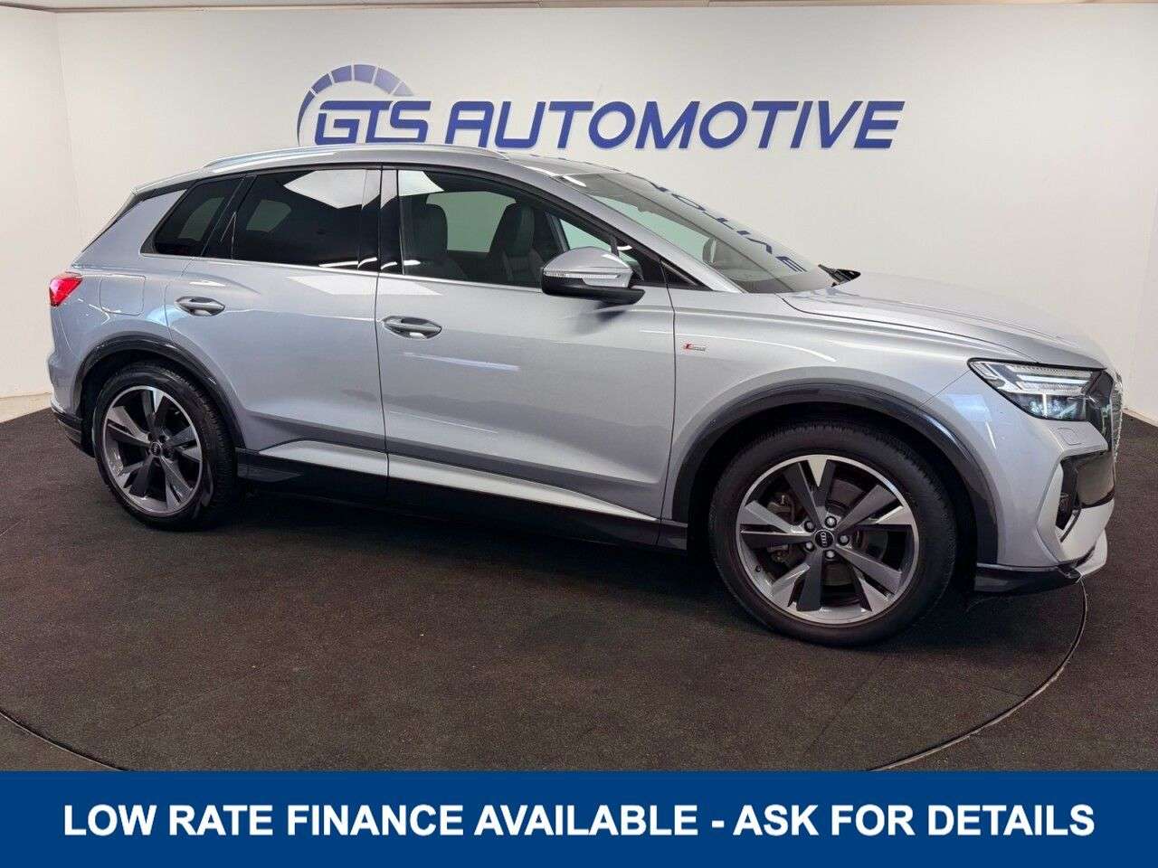 A 2021 AUDI Q4 E-TRON 40 S-LINE ELECTRIC AUTO 82kWh 205 BHP + SAT NAV + HEATED SEATS SIX MONTH WA A 2021 AUDI Q4 E-TRON 40 S-LINE ELECTRIC AUTO 82kWh 205 BHP + SAT NAV + HEATED SEATS SIX MONTH WA