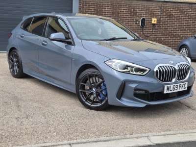 A 2019 BMW 1 SERIES 118i M SPORT PLUS PACK FIVE DOOR 140 BHP + SAT NAV + HEATED LEATHER A 2019 BMW 1 SERIES 118i M SPORT PLUS PACK FIVE DOOR 140 BHP + SAT NAV + HEATED LEATHER