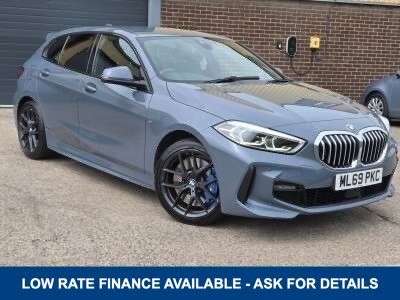 A 2019 BMW 1 SERIES 118i M SPORT PLUS PACK FIVE DOOR 140 BHP + SAT NAV + HEATED LEATHER A 2019 BMW 1 SERIES 118i M SPORT PLUS PACK FIVE DOOR 140 BHP + SAT NAV + HEATED LEATHER