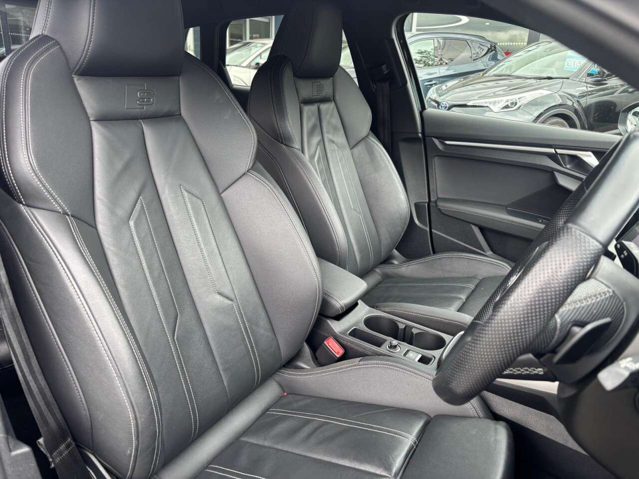 A 2023 AUDI A3 SPORTBACK 1.0 TFSI 30 S-LINE S-TRONIC AUTO 110 BHP + SAT NAV A 2023 AUDI A3 SPORTBACK 1.0 TFSI 30 S-LINE S-TRONIC AUTO 110 BHP + SAT NAV