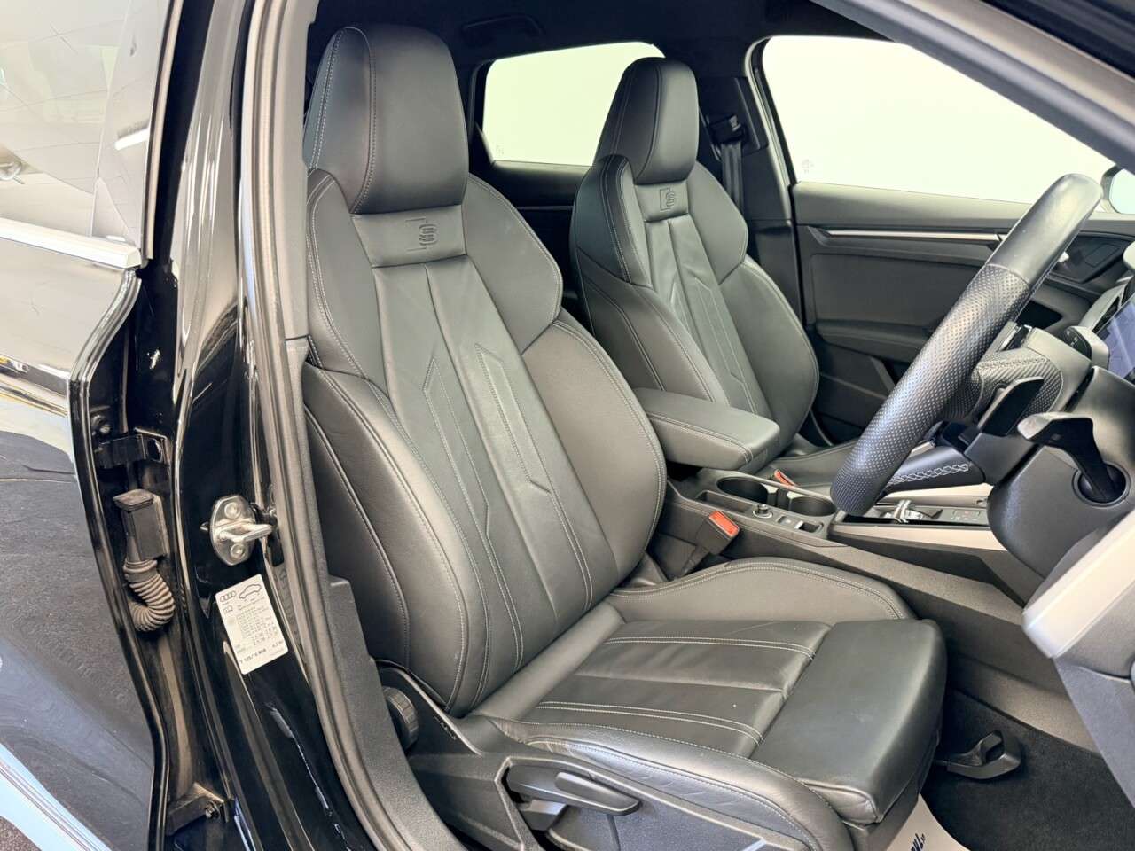 A 2023 AUDI A3 SPORTBACK 1.0 TFSI 30 S-LINE S-TRONIC AUTO 110 BHP + SAT NAV + LEATHER SIX A 2023 AUDI A3 SPORTBACK 1.0 TFSI 30 S-LINE S-TRONIC AUTO 110 BHP + SAT NAV + LEATHER SIX