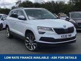 A 2020 SKODA KAROQ 2.0 TDI EDITION 150 BHP + SAT NAV + GLASS SUNROOF + LEATHER A 2020 SKODA KAROQ 2.0 TDI EDITION 150 BHP + SAT NAV + GLASS SUNROOF + LEATHER