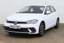 A 2023 VOLKSWAGEN POLO 1.0 EVO LIFE FIVE DOOR 80 BHP + APPLE PLAY A 2023 VOLKSWAGEN POLO 1.0 EVO LIFE FIVE DOOR 80 BHP + APPLE PLAY
