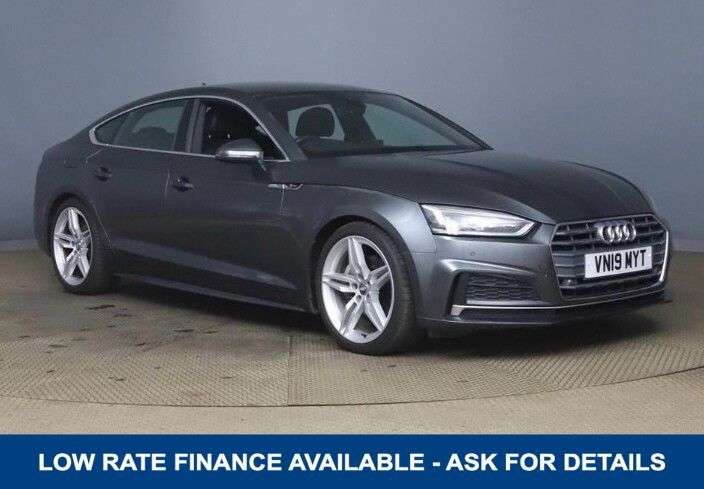 A 2019 AUDI A5 SPORTBACK 2.0 TDI 40 S-LINE FIVE DOOR S-TRONIC AUTO 190 BHP A 2019 AUDI A5 SPORTBACK 2.0 TDI 40 S-LINE FIVE DOOR S-TRONIC AUTO 190 BHP