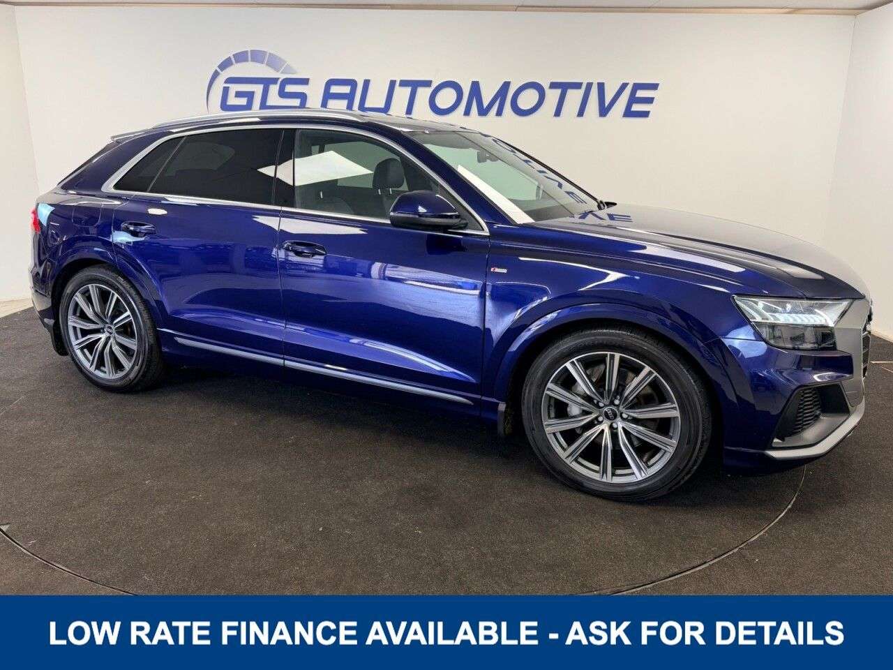 A 2020 AUDI Q8 3.0 TDI V6 50 S-LINE TIPTRONIC QUATTRO 286 BHP + GLASS SUNROOF + ELEC HEATE A 2020 AUDI Q8 3.0 TDI V6 50 S-LINE TIPTRONIC QUATTRO 286 BHP + GLASS SUNROOF + ELEC HEATE