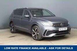 A 2022 VOLKSWAGEN TIGUAN ALLSPACE 1.5 TSI R-LINE DSG AUTO 150 BHP + 7 SEATS + SAT NAV A 2022 VOLKSWAGEN TIGUAN ALLSPACE 1.5 TSI R-LINE DSG AUTO 150 BHP + 7 SEATS + SAT NAV