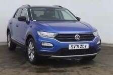 A 2021 VOLKSWAGEN T-ROC 1.0 TSI DESIGN 110 BHP A 2021 VOLKSWAGEN T-ROC 1.0 TSI DESIGN 110 BHP