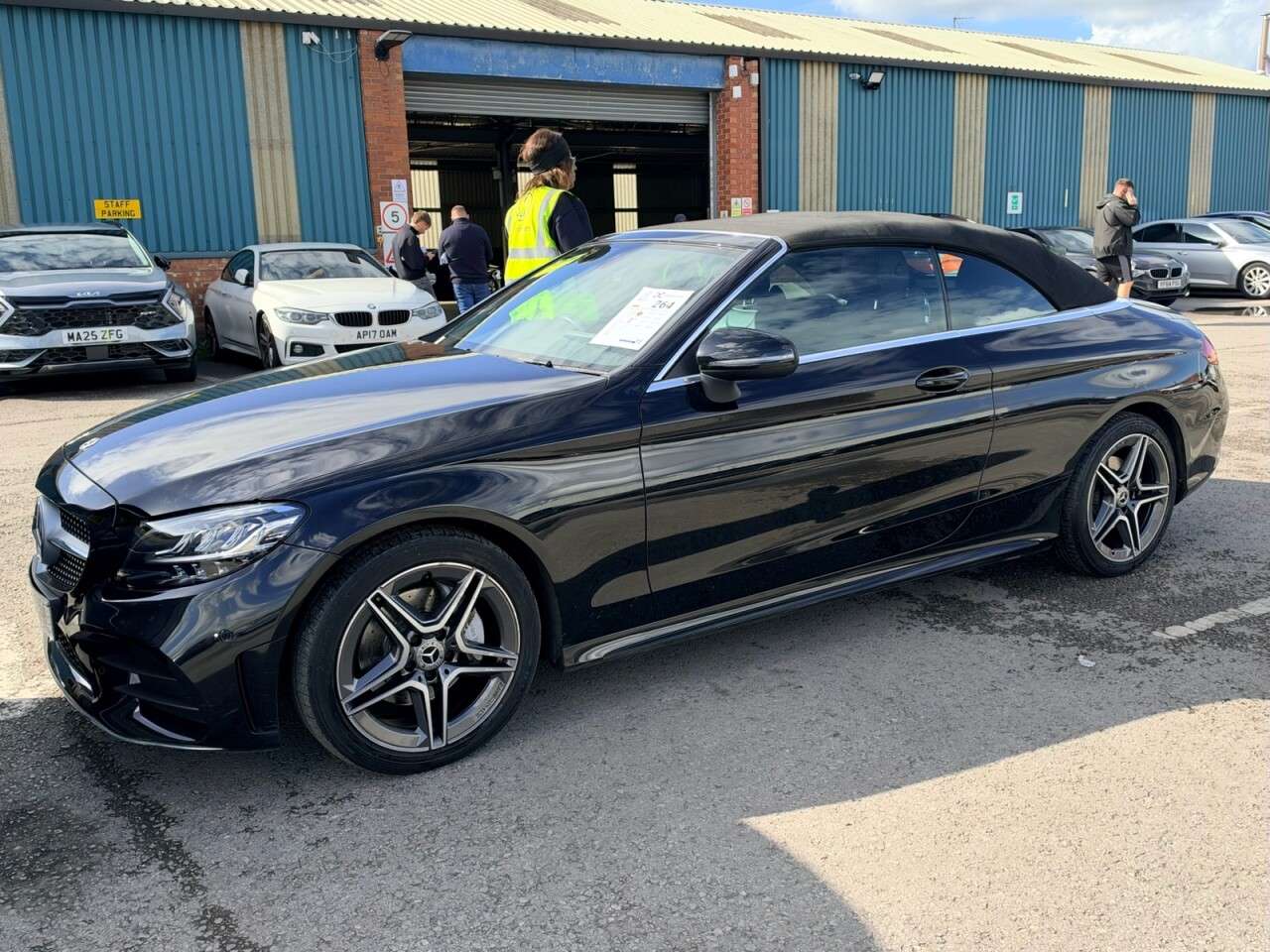 A 2021 MERCEDES-BENZ C CLASS CABRIOLET C200 MHEV AMG LINE EDITION G-Tronic+ AUTO 200 BHP + SAT NAV + LEA A 2021 MERCEDES-BENZ C CLASS CABRIOLET C200 MHEV AMG LINE EDITION G-Tronic+ AUTO 200 BHP + SAT NAV + LEA