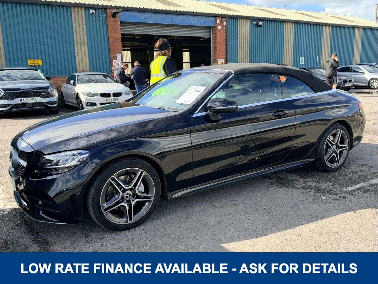 A 2021 MERCEDES-BENZ C CLASS CABRIOLET C200 MHEV AMG LINE EDITION G-Tronic+ AUTO 200 BHP + SAT NAV + LEA A 2021 MERCEDES-BENZ C CLASS CABRIOLET C200 MHEV AMG LINE EDITION G-Tronic+ AUTO 200 BHP + SAT NAV + LEA