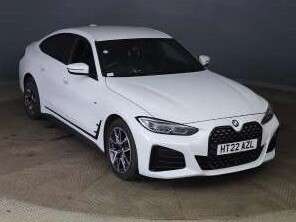 A 2022 BMW 4 SERIES GRAN COUPE 420i M-SPORT AUTO 185 BHP A 2022 BMW 4 SERIES GRAN COUPE 420i M-SPORT AUTO 185 BHP