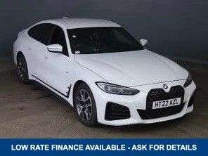 A 2022 BMW 4 SERIES GRAN COUPE 420i M-SPORT AUTO 185 BHP A 2022 BMW 4 SERIES GRAN COUPE 420i M-SPORT AUTO 185 BHP