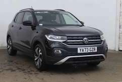 A 2024 VOLKSWAGEN T-CROSS 1.0 TSI BLACK EDITION DSG AUTO 110 BHP A 2024 VOLKSWAGEN T-CROSS 1.0 TSI BLACK EDITION DSG AUTO 110 BHP