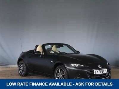 A 2020 MAZDA MX-5 CABRIOLET 1.5 SKYACTIV-G SPORT 132 BHP + SAT NAV + HEATED LEATHER A 2020 MAZDA MX-5 CABRIOLET 1.5 SKYACTIV-G SPORT 132 BHP + SAT NAV + HEATED LEATHER