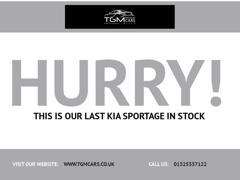A 2019 KIA SPORTAGE 1.6 GDi 2 SUV 5dr Petrol Manual Euro 6 (s/s) (130 bhp) A 2019 KIA SPORTAGE 1.6 GDi 2 SUV 5dr Petrol Manual Euro 6 (s/s) (130 bhp)