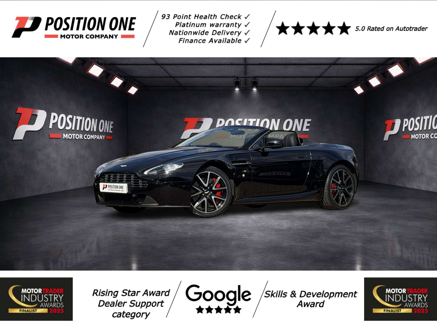 A 2014 ASTON MARTIN VANTAGE 4.7 V8 Roadster 2dr Petrol Sportshift II Euro 5 (420 bhp) A 2014 ASTON MARTIN VANTAGE 4.7 V8 Roadster 2dr Petrol Sportshift II Euro 5 (420 bhp)