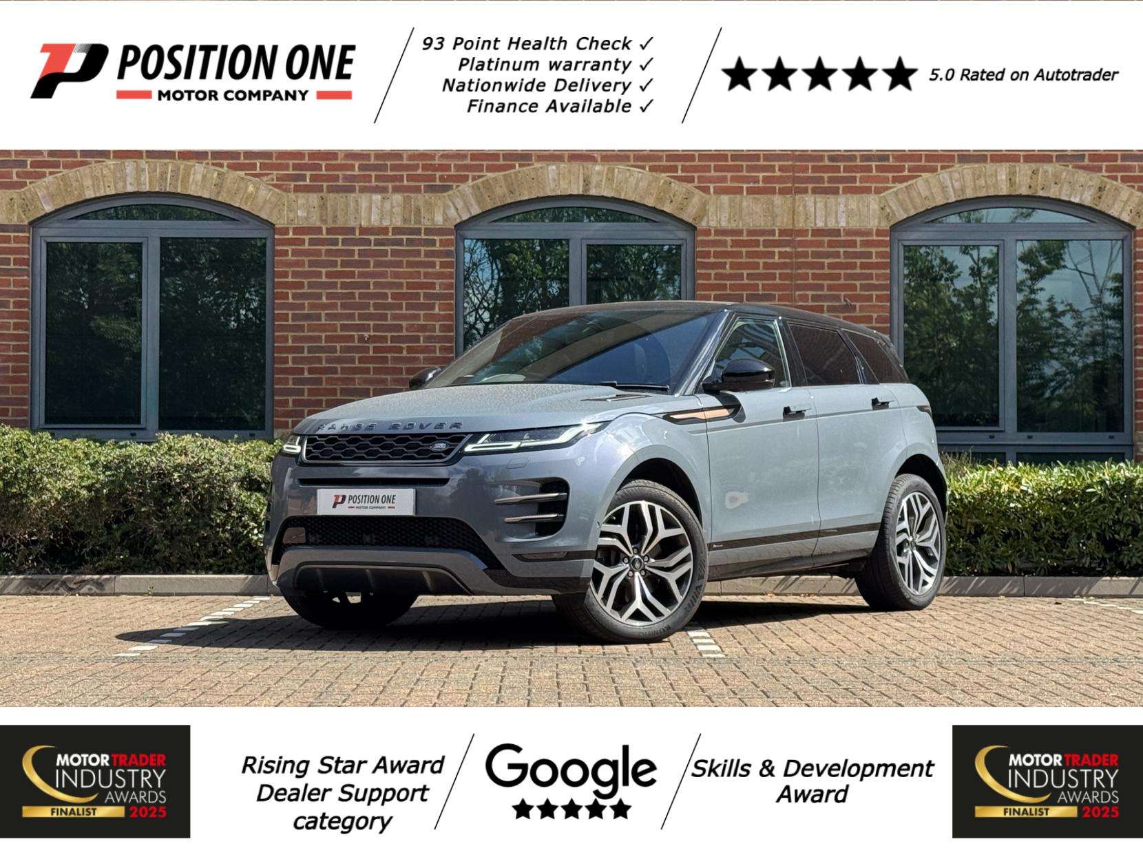 A 2020 LAND ROVER RANGE ROVER EVOQUE 2.0 D180 MHEV First Edition SUV 5dr Diesel Auto 4WD Euro 6 (s/s) (180 ps) A 2020 LAND ROVER RANGE ROVER EVOQUE 2.0 D180 MHEV First Edition SUV 5dr Diesel Auto 4WD Euro 6 (s/s) (180 ps)
