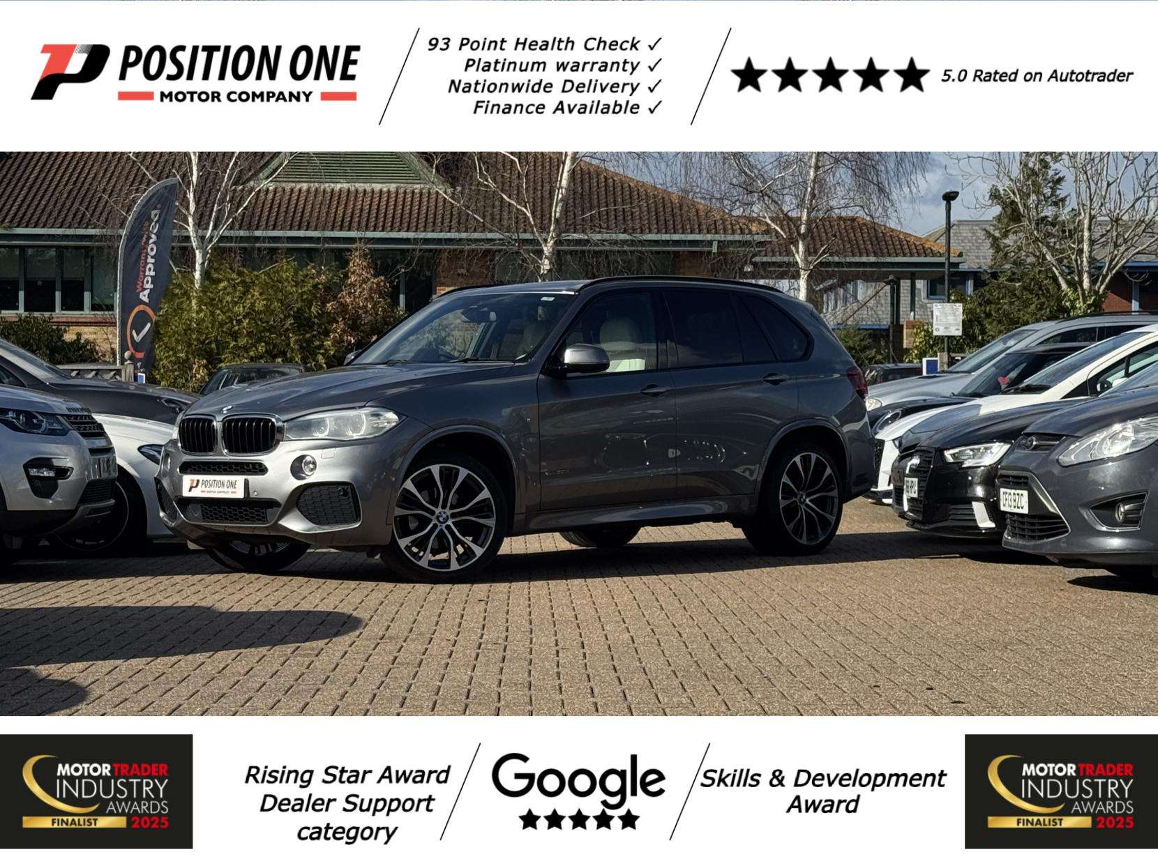 A 2018 BMW X5 3.0 30d M Sport SUV 5dr Diesel Auto xDrive Euro 6 (s/s) (258 ps) A 2018 BMW X5 3.0 30d M Sport SUV 5dr Diesel Auto xDrive Euro 6 (s/s) (258 ps)