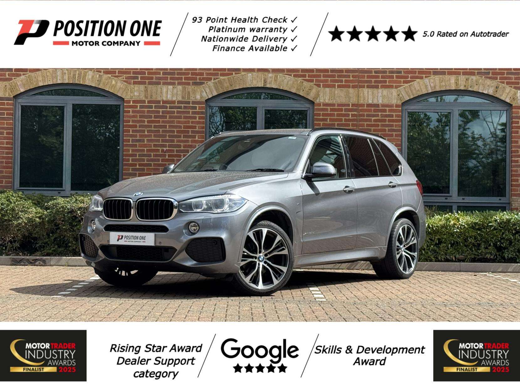 A 2018 BMW X5 3.0 30d M Sport SUV 5dr Diesel Auto xDrive Euro 6 (s/s) (258 ps) A 2018 BMW X5 3.0 30d M Sport SUV 5dr Diesel Auto xDrive Euro 6 (s/s) (258 ps)