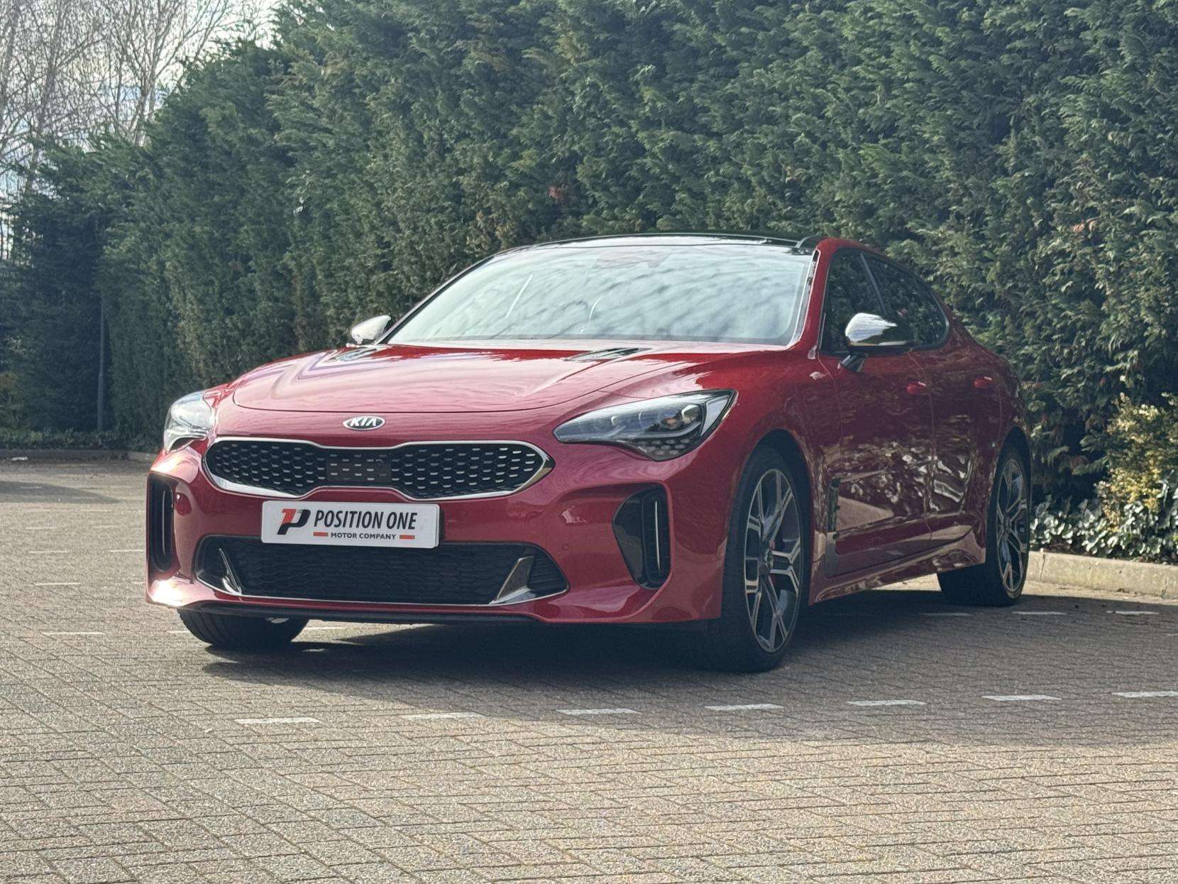A 2018 KIA STINGER 3.3 T-GDi V6 GT S Gran Turismo 5dr Petrol Auto Euro 6 (s/s) (365 bhp) A 2018 KIA STINGER 3.3 T-GDi V6 GT S Gran Turismo 5dr Petrol Auto Euro 6 (s/s) (365 bhp)