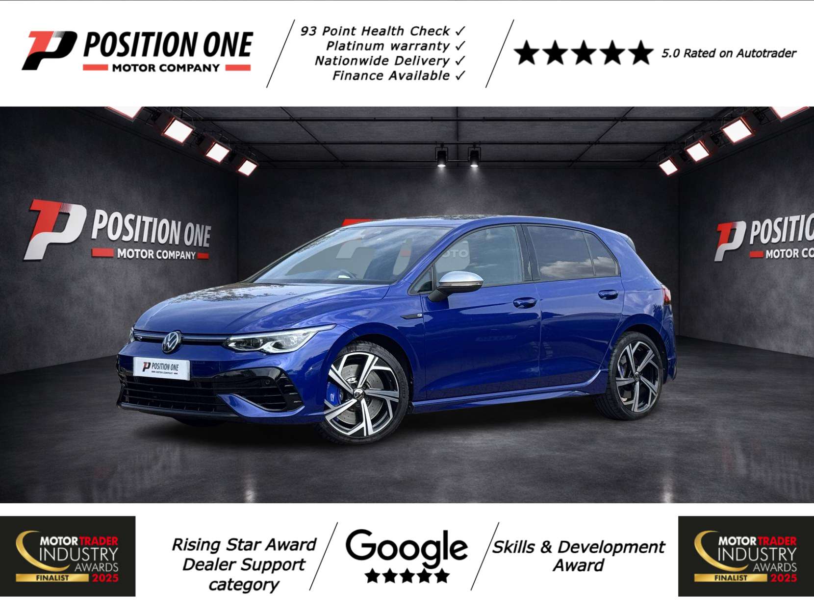 A 2024 VOLKSWAGEN GOLF 2.0 TSI R Hatchback 5dr Petrol DSG 4Motion Euro 6 (s/s) (320 ps) A 2024 VOLKSWAGEN GOLF 2.0 TSI R Hatchback 5dr Petrol DSG 4Motion Euro 6 (s/s) (320 ps)