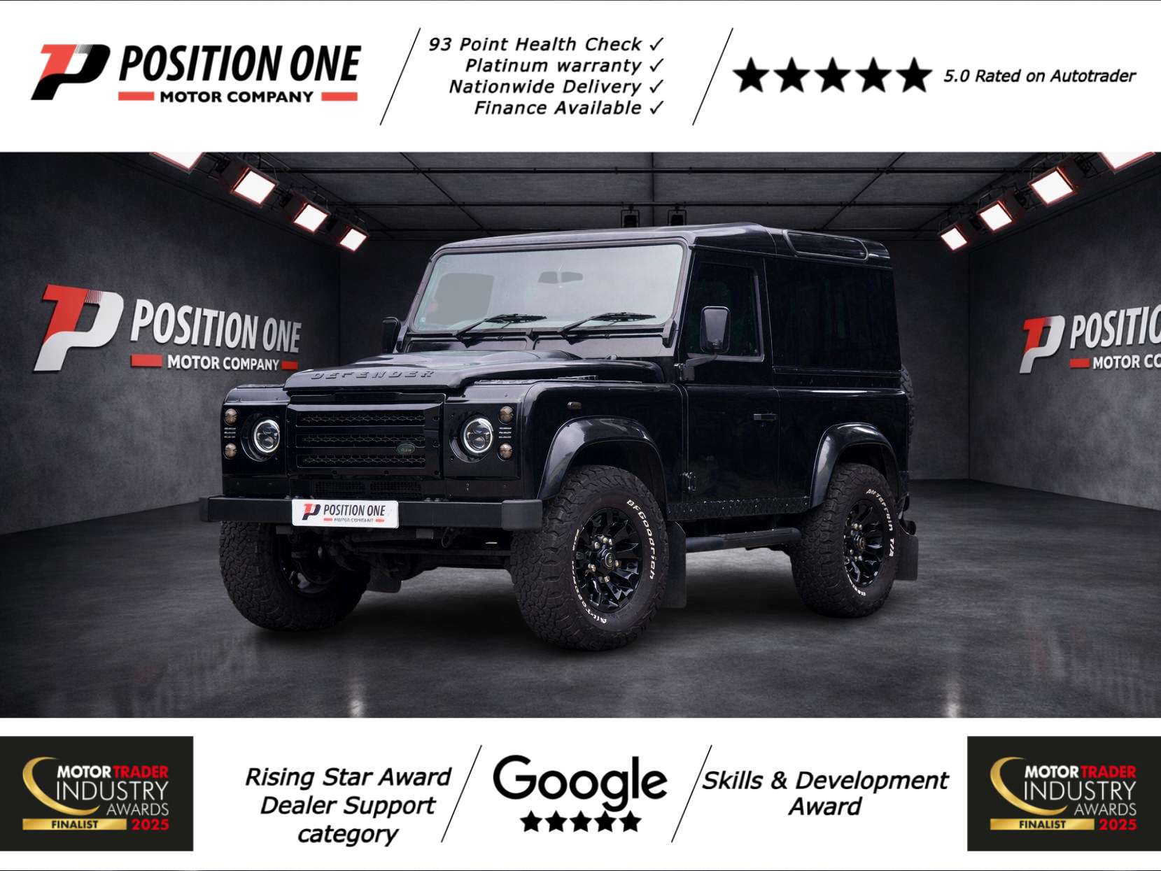 A 2009 LAND ROVER DEFENDER 90 2.4 TDCi County Station Wagon 3dr Diesel Manual 4WD SWB Euro 4 (122 bhp) A 2009 LAND ROVER DEFENDER 90 2.4 TDCi County Station Wagon 3dr Diesel Manual 4WD SWB Euro 4 (122 bhp)