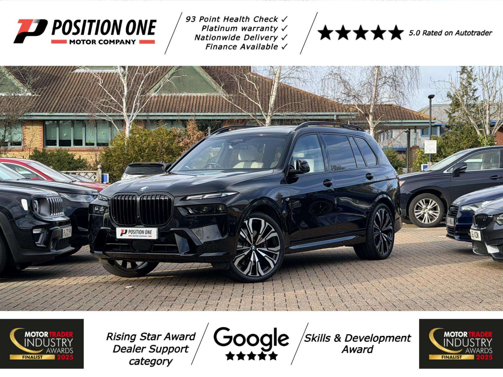 A 2023 BMW X7 3.0 40d MHT M Sport SUV 5dr Diesel Hybrid Auto xDrive Euro 6 (s/s) (352 ps) A 2023 BMW X7 3.0 40d MHT M Sport SUV 5dr Diesel Hybrid Auto xDrive Euro 6 (s/s) (352 ps)