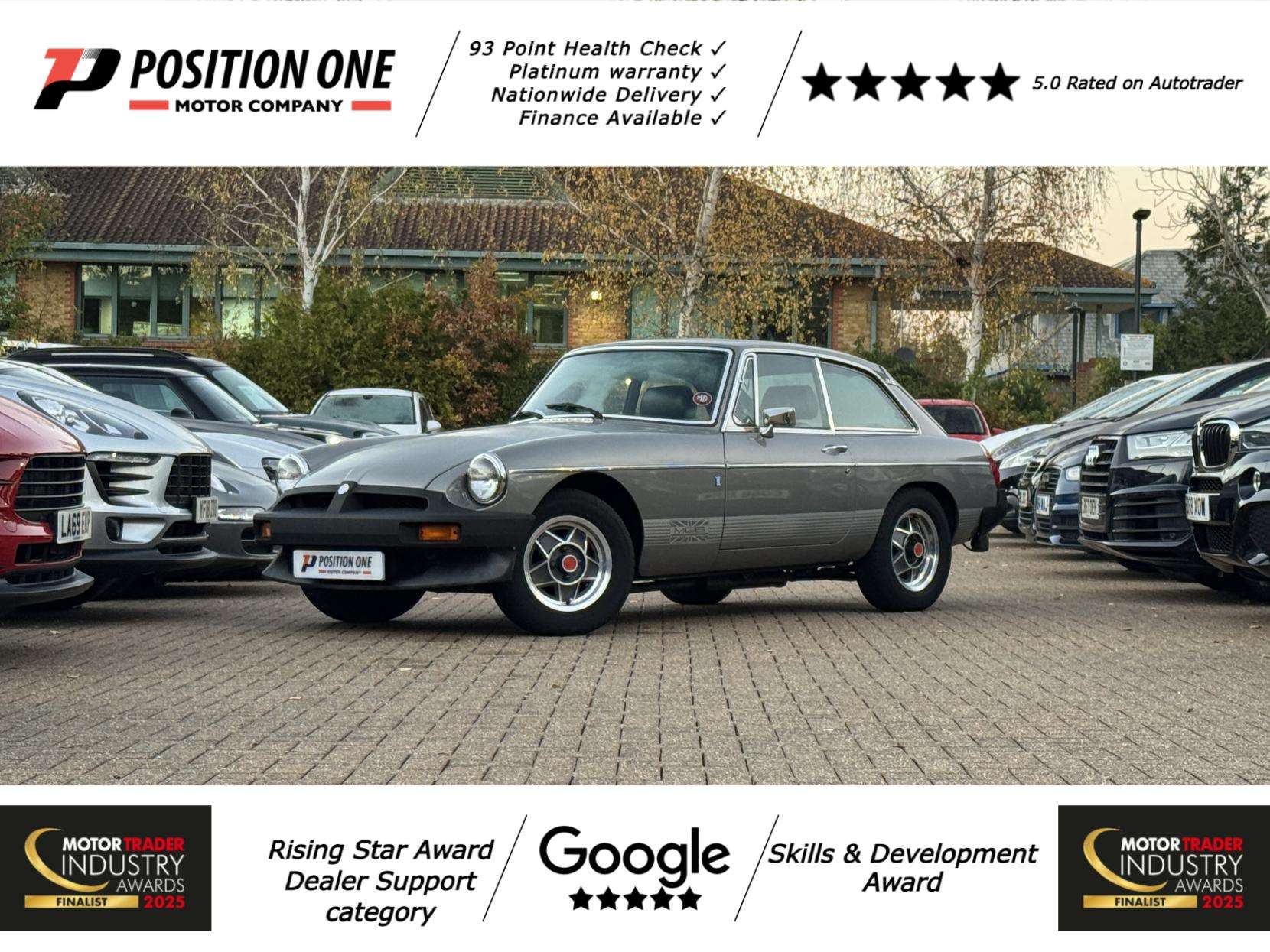 A 1981 MG MGB GT 1.8 Coupe 2dr Petrol Manual (97 bhp) A 1981 MG MGB GT 1.8 Coupe 2dr Petrol Manual (97 bhp)