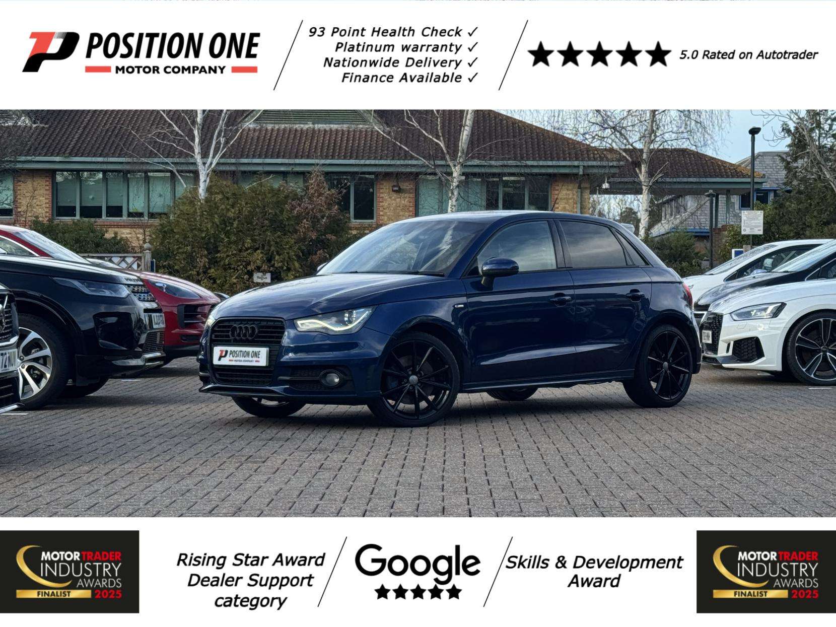 A 2014 AUDI A1 1.4 TFSI Black Edition Sportback 5dr Petrol S Tronic Euro 5 (185 ps) A 2014 AUDI A1 1.4 TFSI Black Edition Sportback 5dr Petrol S Tronic Euro 5 (185 ps)