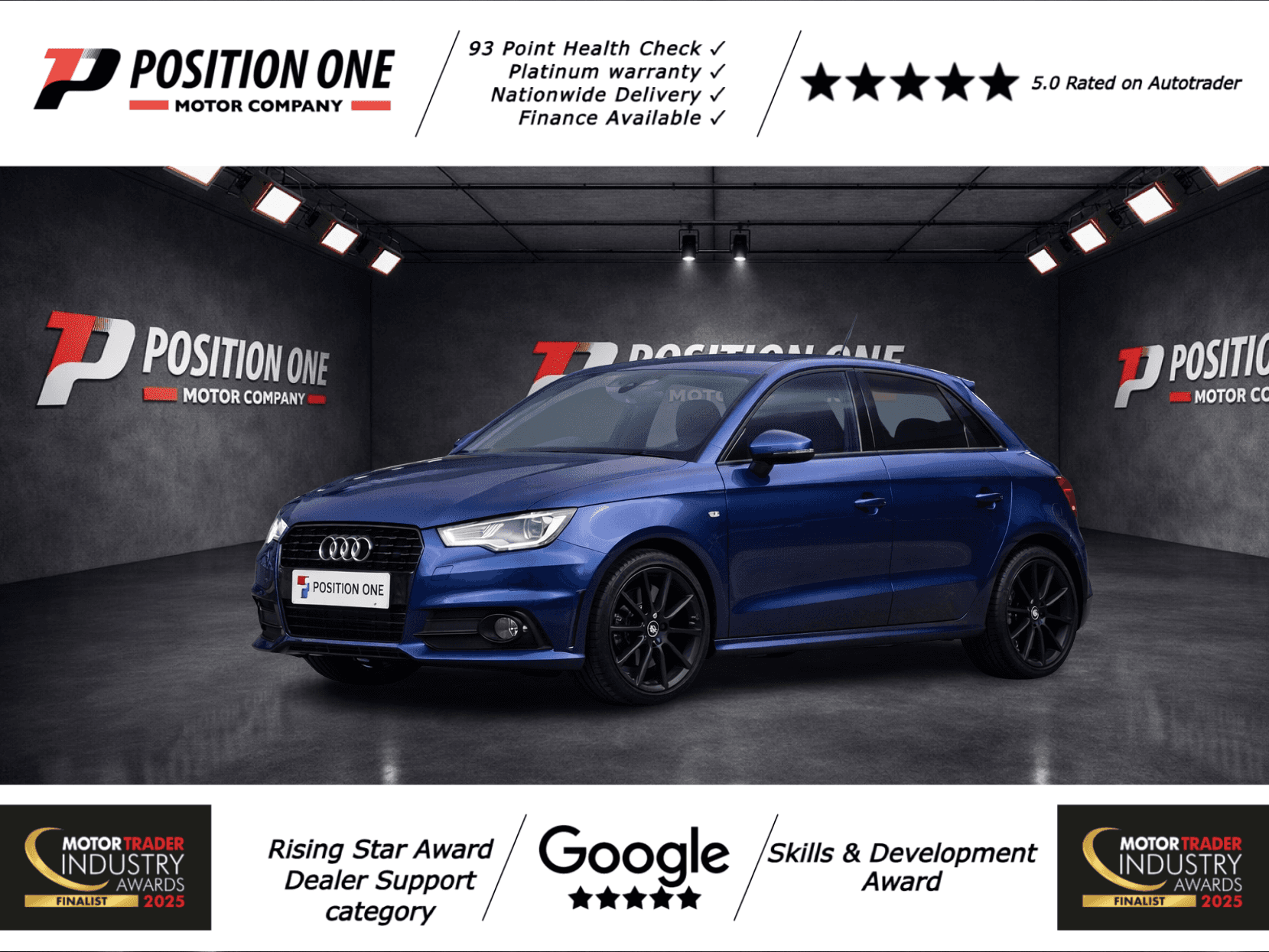 A 2014 AUDI A1 1.4 TFSI Black Edition Sportback 5dr Petrol S Tronic Euro 5 (185 ps) A 2014 AUDI A1 1.4 TFSI Black Edition Sportback 5dr Petrol S Tronic Euro 5 (185 ps)