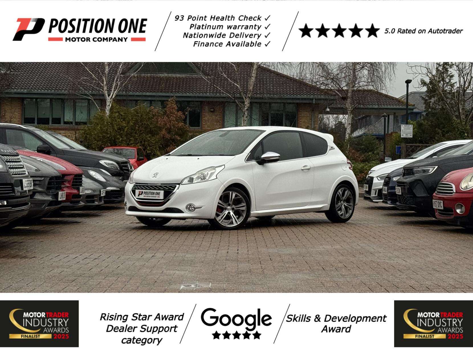 A 2015 PEUGEOT 208 1.6 THP GTi Hatchback 3dr Petrol Manual Euro 5 (200 ps) A 2015 PEUGEOT 208 1.6 THP GTi Hatchback 3dr Petrol Manual Euro 5 (200 ps)