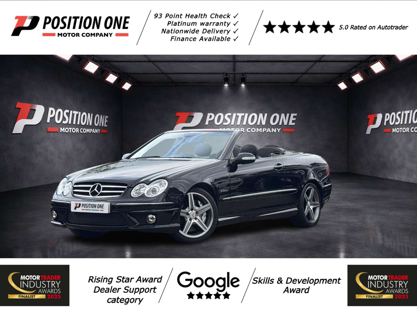 A 2007 MERCEDES-BENZ CLK 6.2 CLK63 AMG Cabriolet 2dr Petrol 7G-Tronic (344 g/km, 481 bhp) A 2007 MERCEDES-BENZ CLK 6.2 CLK63 AMG Cabriolet 2dr Petrol 7G-Tronic (344 g/km, 481 bhp)