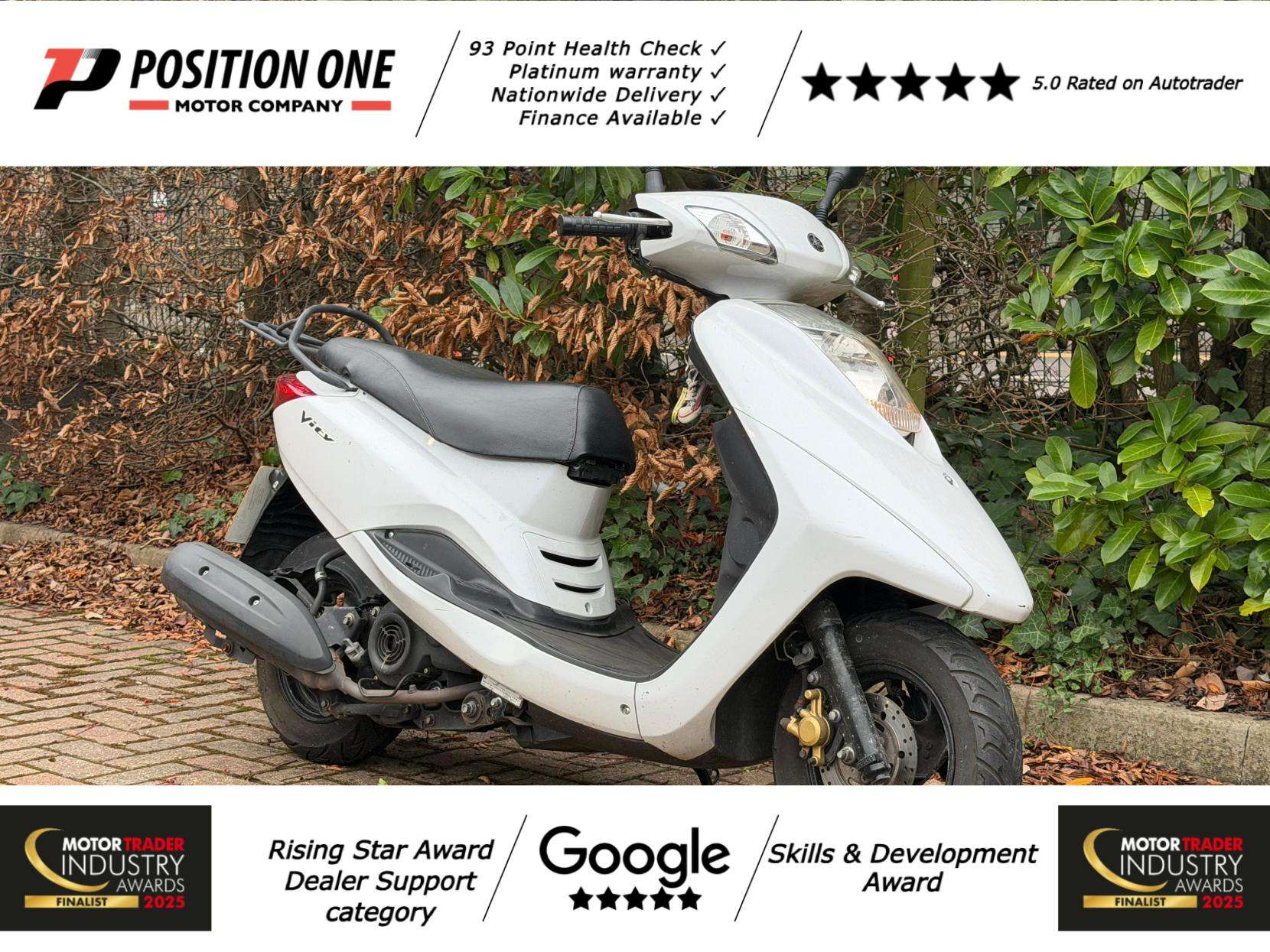 A 2012 YAMAHA VITY 125 125 Scooter Petrol Automatic (8 ps) A 2012 YAMAHA VITY 125 125 Scooter Petrol Automatic (8 ps)