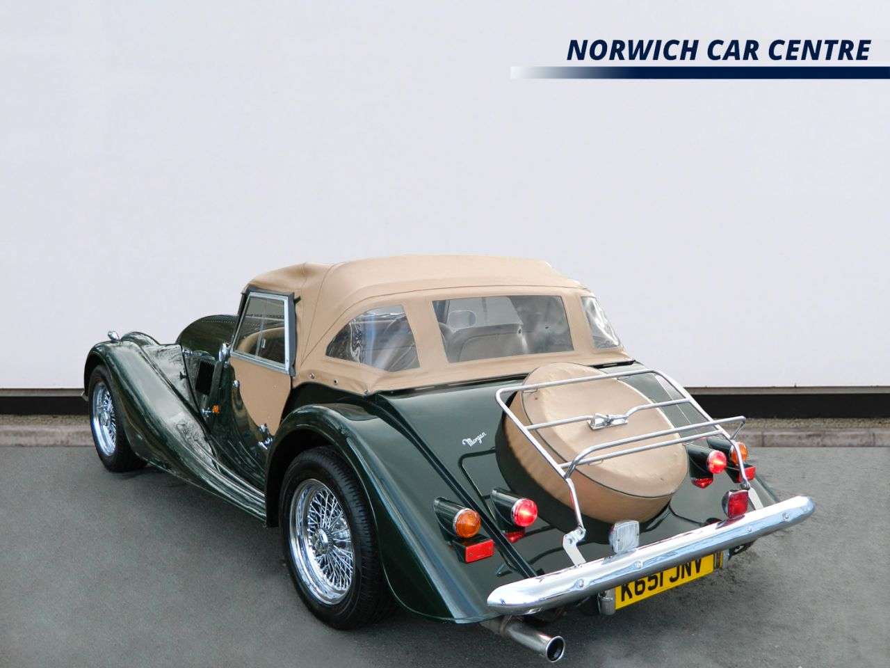 A 1993 MORGAN PLUS 4 TAN SOFT TOP 12749 MILES A 1993 MORGAN PLUS 4 TAN SOFT TOP 12749 MILES