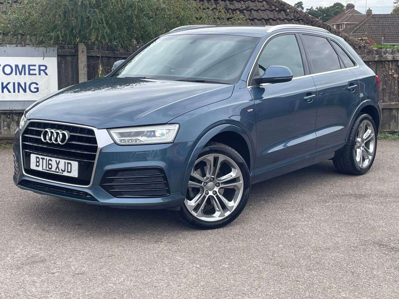 A 2016 AUDI Q3 2.0 TDI S line Plus SUV 5dr Diesel S Tronic quattro Euro 6 (s/s) (184 ps) A 2016 AUDI Q3 2.0 TDI S line Plus SUV 5dr Diesel S Tronic quattro Euro 6 (s/s) (184 ps)