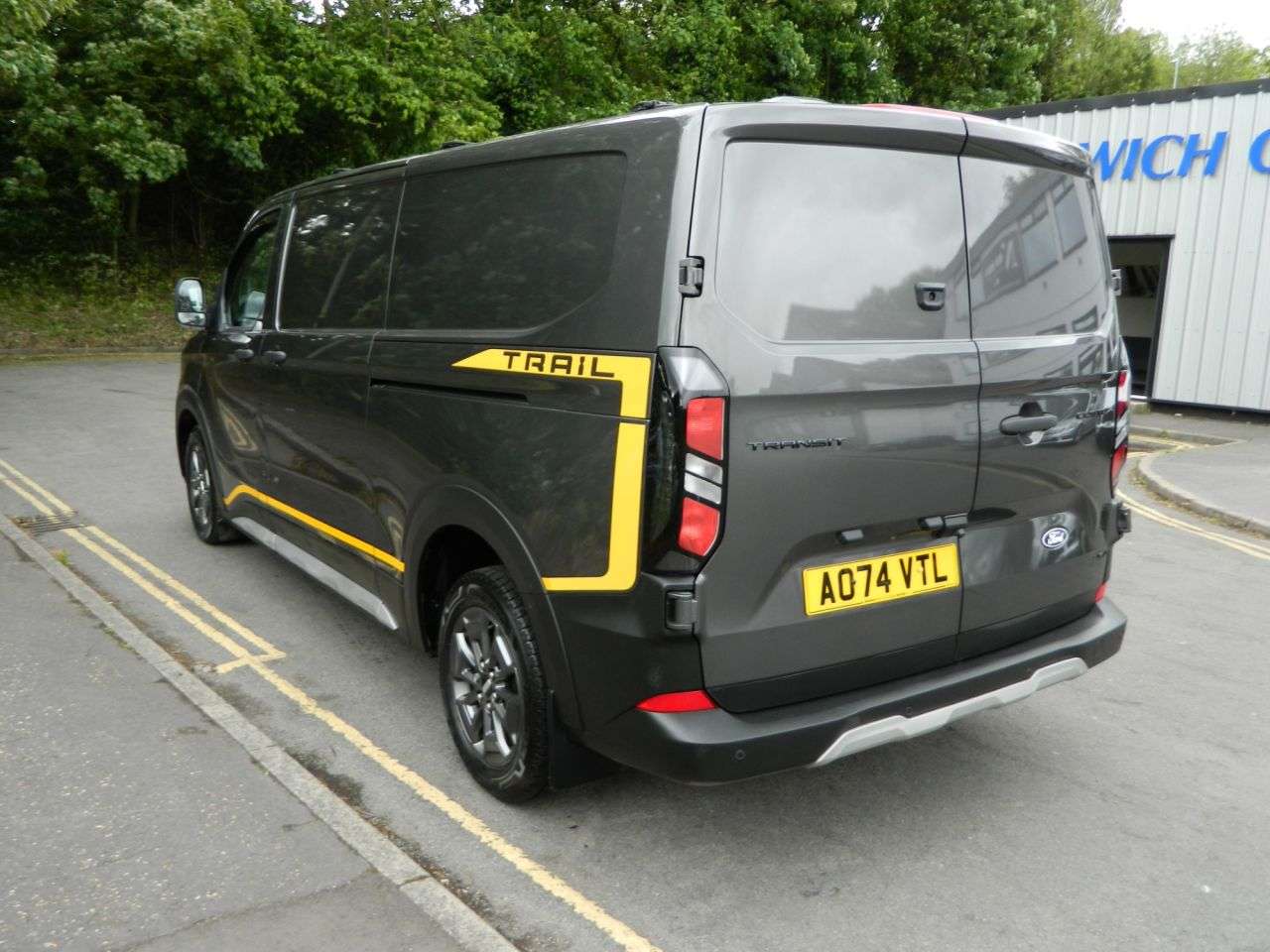 A 2024 FORD TRANSIT CUSTOM 2.0 320 EcoBlue Trail Panel Van 5dr Diesel Auto AWD L2 H1 Euro 6 (s/s) (170 A 2024 FORD TRANSIT CUSTOM 2.0 320 EcoBlue Trail Panel Van 5dr Diesel Auto AWD L2 H1 Euro 6 (s/s) (170