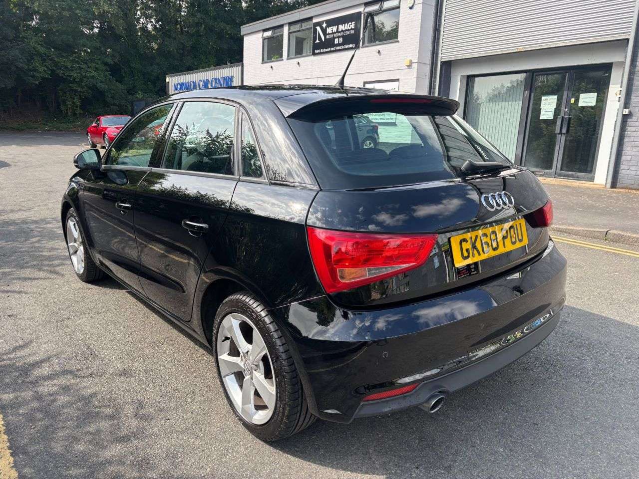 A 2018 AUDI A1 1.0 TFSI Sport Sportback 5dr Petrol Manual Euro 6 (s/s) (Nav) (95 ps) REAR A 2018 AUDI A1 1.0 TFSI Sport Sportback 5dr Petrol Manual Euro 6 (s/s) (Nav) (95 ps) REAR