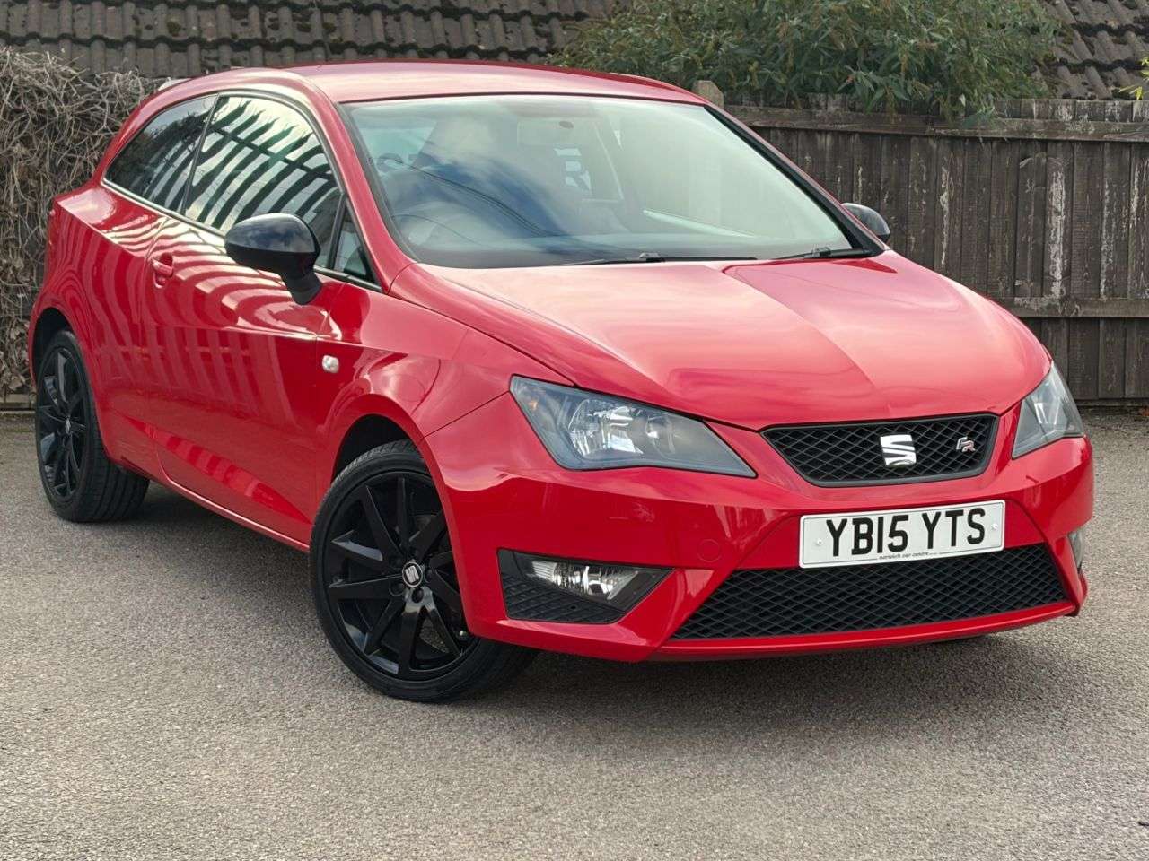 A 2015 SEAT IBIZA 1.2 TSI FR Black Sport Coupe 3dr Petrol Manual Euro 5 (105 ps) A 2015 SEAT IBIZA 1.2 TSI FR Black Sport Coupe 3dr Petrol Manual Euro 5 (105 ps)