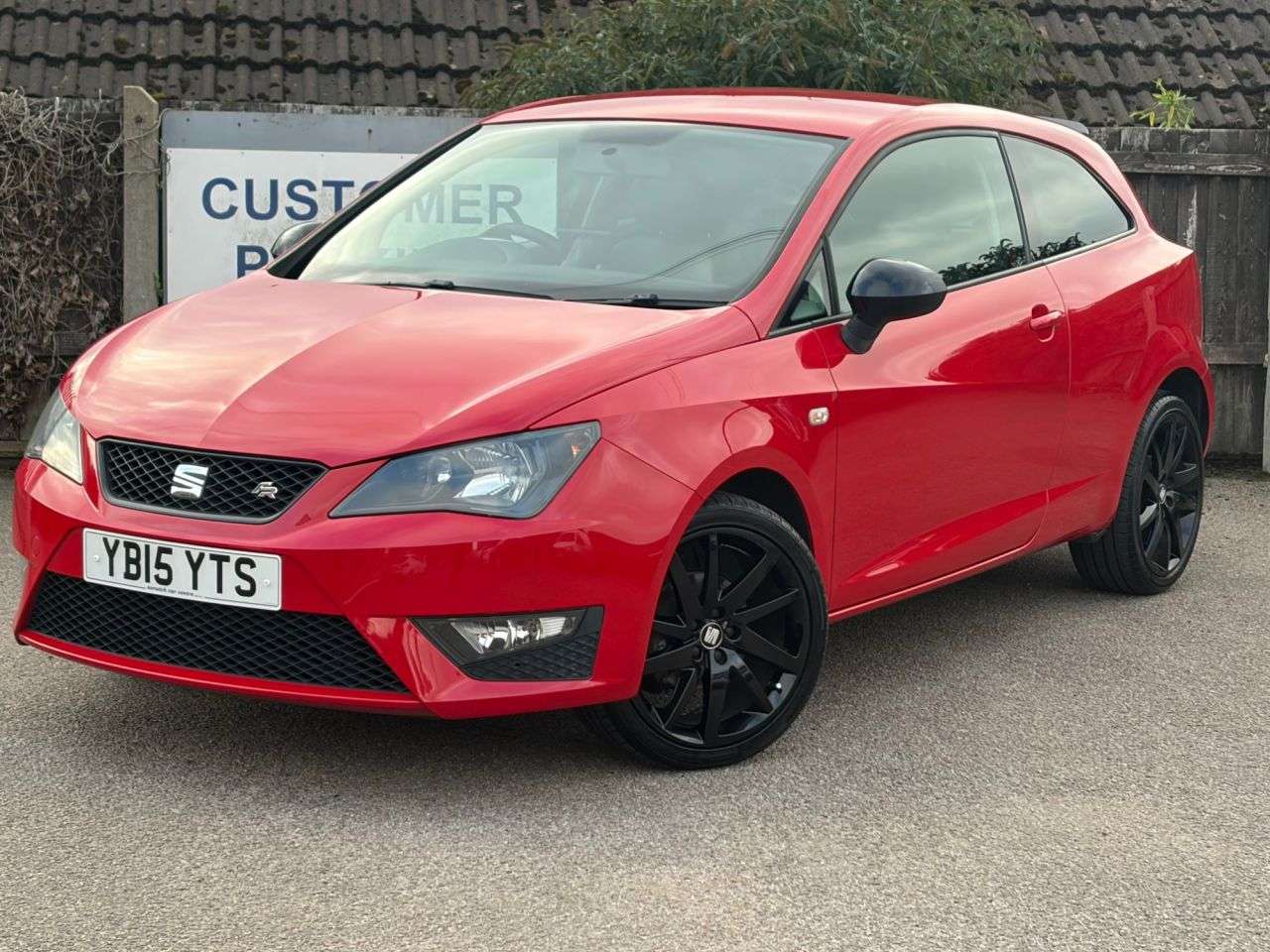 A 2015 SEAT IBIZA 1.2 TSI FR Black Sport Coupe 3dr Petrol Manual Euro 5 (105 ps) A 2015 SEAT IBIZA 1.2 TSI FR Black Sport Coupe 3dr Petrol Manual Euro 5 (105 ps)