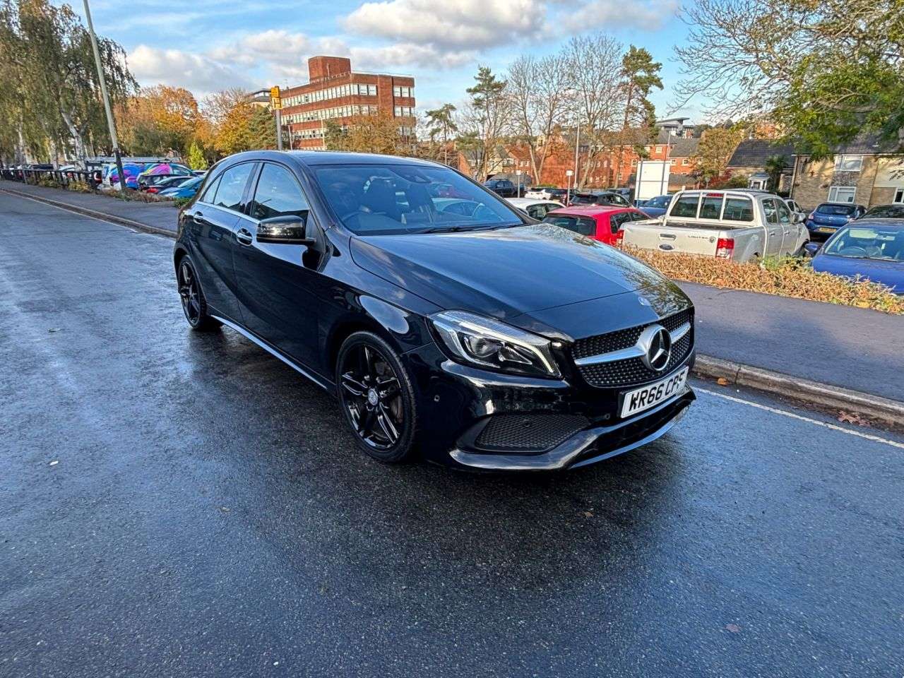 A 2017 MERCEDES-BENZ A CLASS 1.5 A180d AMG Line (Premium Plus) Hatchback 5dr Diesel Manual Euro 6 (s/s) A 2017 MERCEDES-BENZ A CLASS 1.5 A180d AMG Line (Premium Plus) Hatchback 5dr Diesel Manual Euro 6 (s/s)