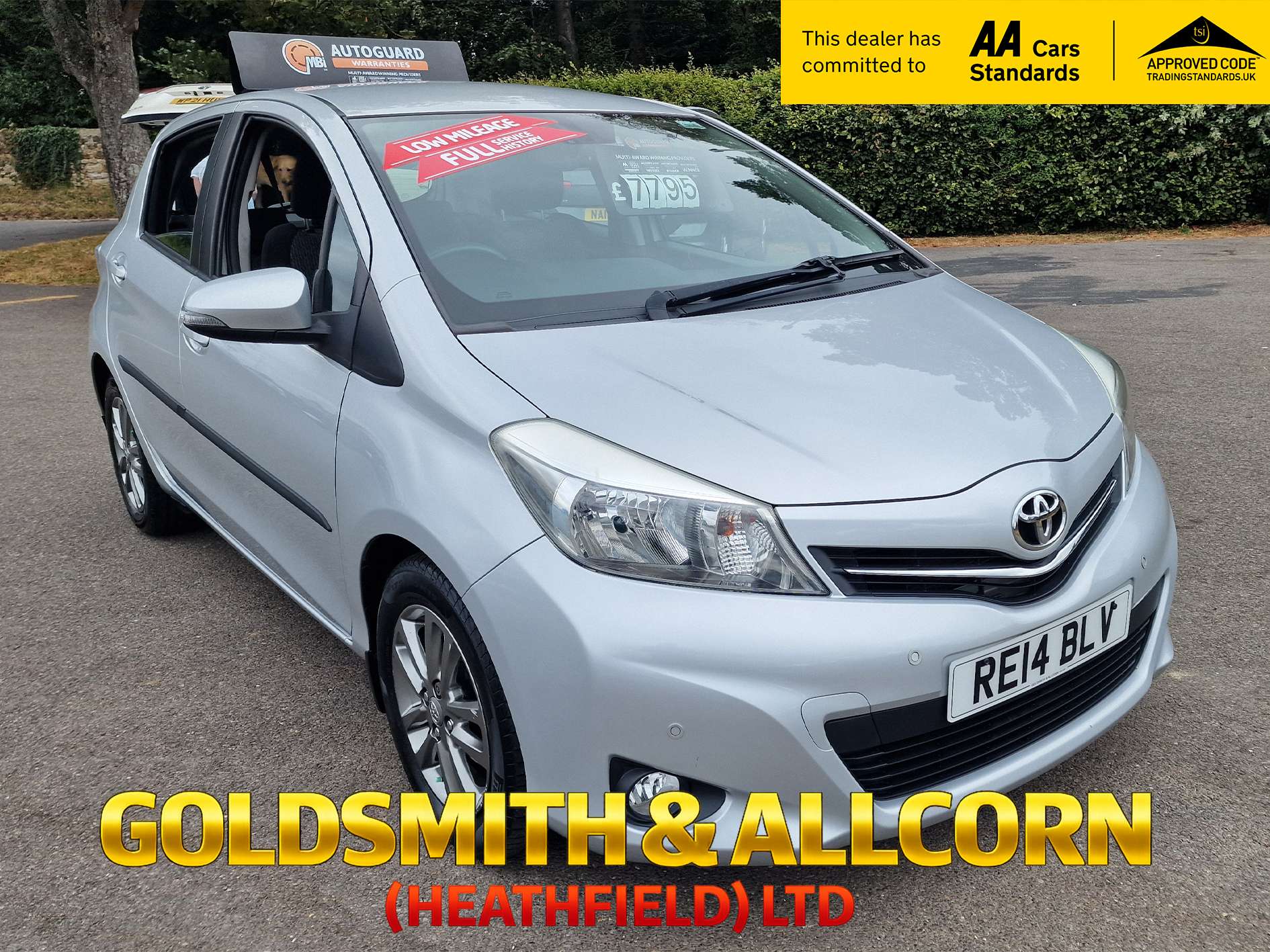 A 2014 TOYOTA YARIS 1.33 Dual VVT-i Icon Plus Hatchback 5dr Petrol Manual Euro 5 (99 ps)+SOLD+ A 2014 TOYOTA YARIS 1.33 Dual VVT-i Icon Plus Hatchback 5dr Petrol Manual Euro 5 (99 ps)+SOLD+