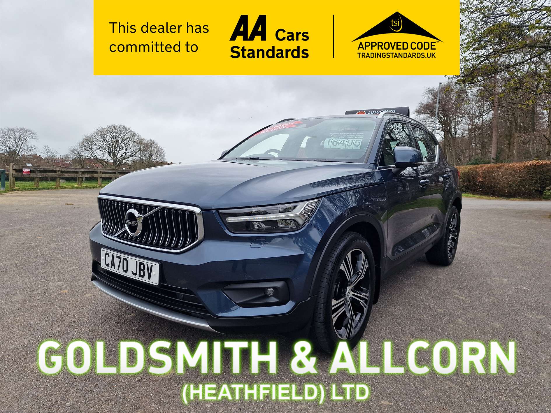 A 2020 VOLVO XC40 1.5 T3 Inscription SUV 5dr Petrol Manual Euro 6 (s/s) (163 ps)+ONE OWNER+FULL VOLVO SERVICE HISTORY,SAT/NAV/LEATHER,REAR CAMERA+MORE A 2020 VOLVO XC40 1.5 T3 Inscription SUV 5dr Petrol Manual Euro 6 (s/s) (163 ps)+ONE OWNER+FULL VOLVO SERVICE HISTORY,SAT/NAV/LEATHER,REAR CAMERA+MORE