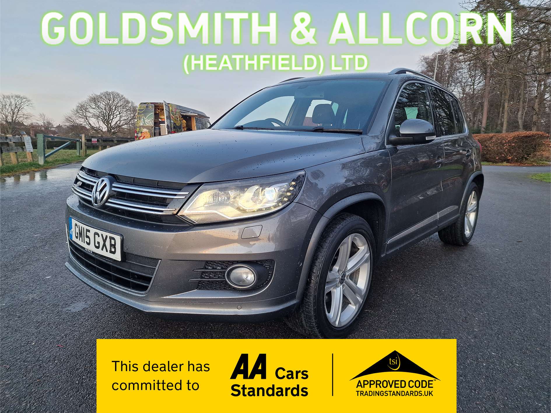 A 2015 VOLKSWAGEN TIGUAN 2.0 TDI BlueMotion Tech R-Line SUV 5dr Diesel DSG 4WD Euro 5 (s/s) (Nav) (140 ps) A 2015 VOLKSWAGEN TIGUAN 2.0 TDI BlueMotion Tech R-Line SUV 5dr Diesel DSG 4WD Euro 5 (s/s) (Nav) (140 ps)